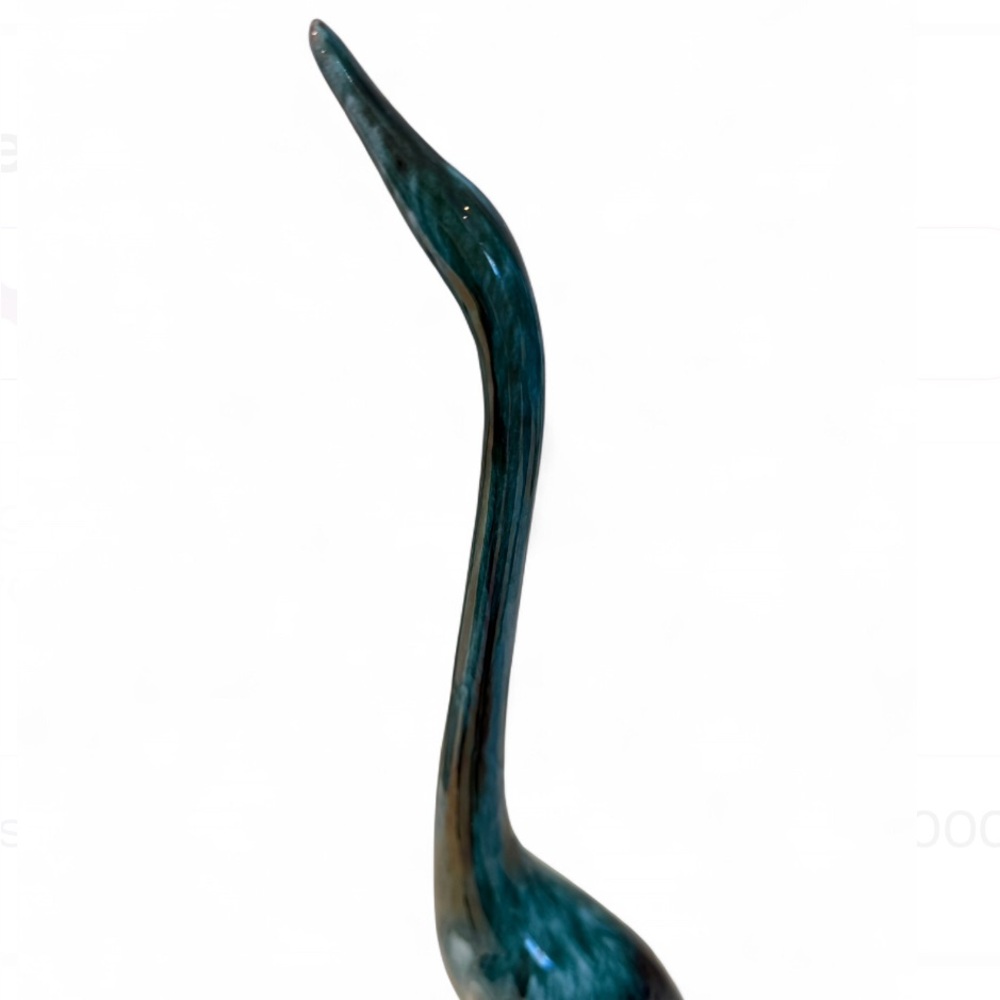 Vintage Blue Mountain Pottery Long Neck Swan - Picture 7 of 14
